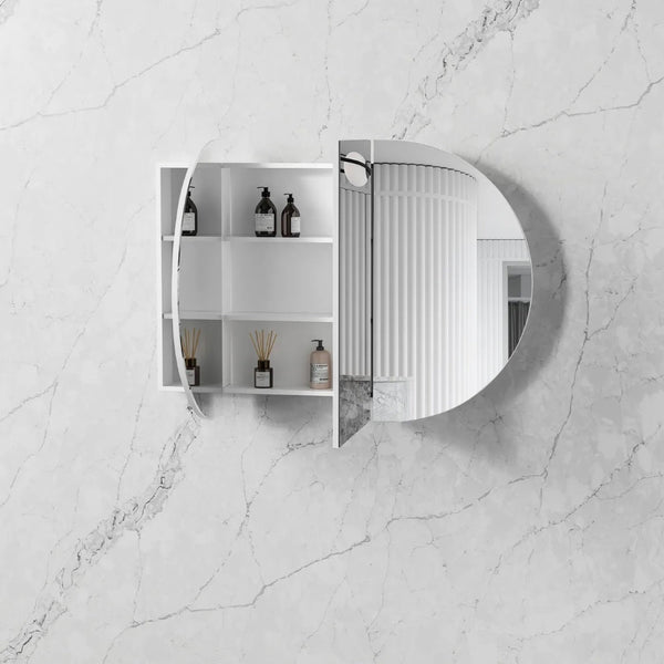 OTTI BONDI MATTE WHITE SHAVING CABINET 1200MM