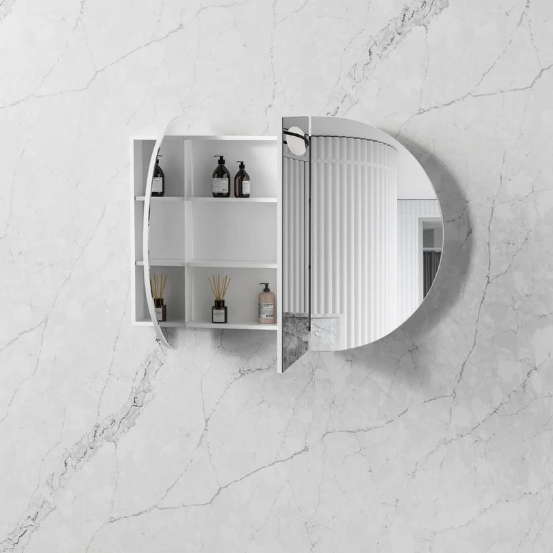 OTTI BONDI MATTE WHITE SHAVING CABINET 1200MM