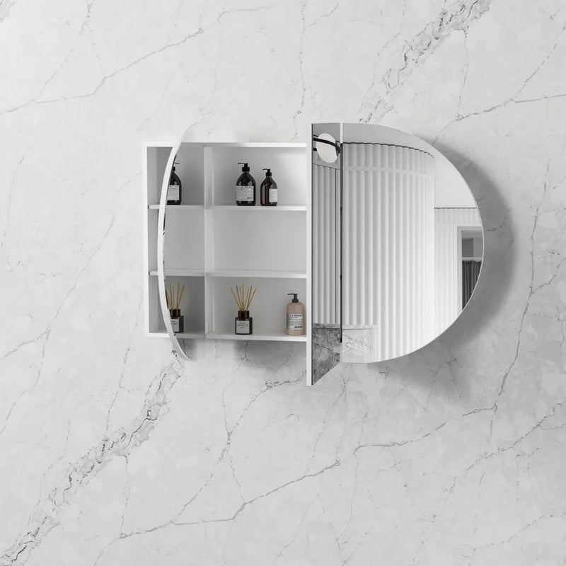 OTTI BONDI MATTE WHITE SHAVING CABINET 1500MM