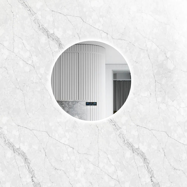 OTTI BRONTE LED MIRROR ROUND WITH BLUETOOTH SPEAKER 800MM