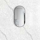 OTTI NOOSA BLACK OVAL MIRROR 900X450MM