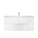 OTTI NOOSA MATTE WHITE 1200MM SINGLE BOWL WALL HUNG VANITY