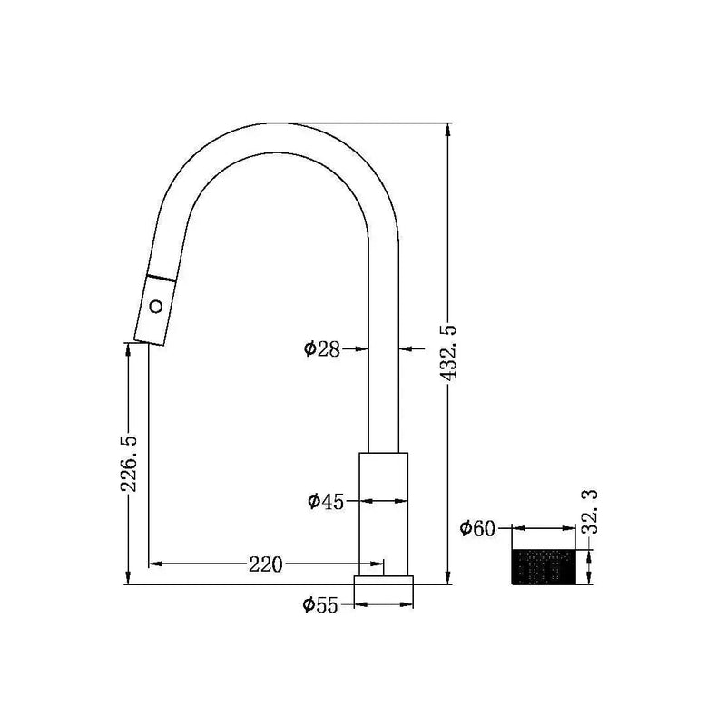 NERO Opal Progressive Pull out Kitehen Set