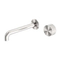 NERO Opal Progressive Wall Basin/Bath Set 120-260mm Spout