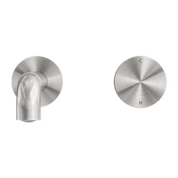 NERO Opal Progressive Wall Basin/Bath Set 120-260mm Spout