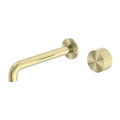 NERO Opal Progressive Wall Basin/Bath Set 120-260mm Spout