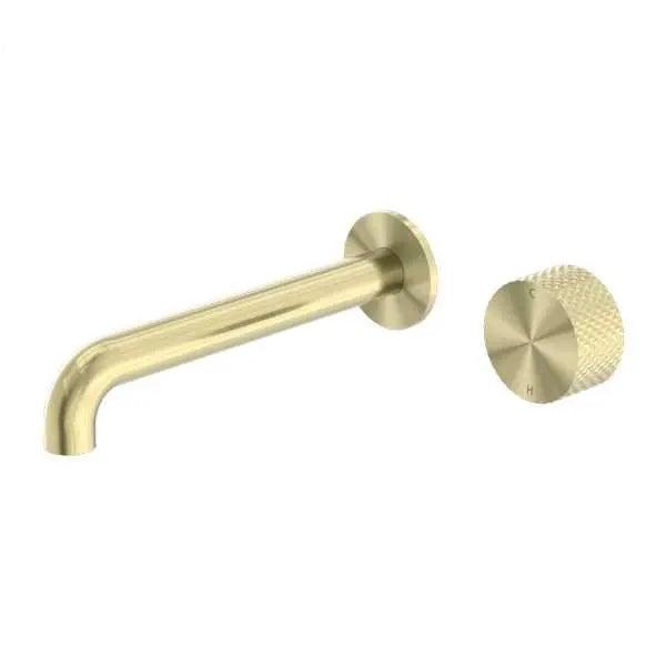 NERO Opal Progressive Wall Basin/Bath Set 120-260mm Spout