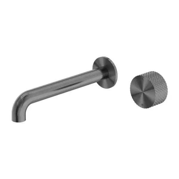 NERO Opal Progressive Wall Basin/Bath Set 120-260mm Spout
