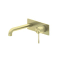 NERO Opal Wall Basin/Bath Mixer 120-260mm