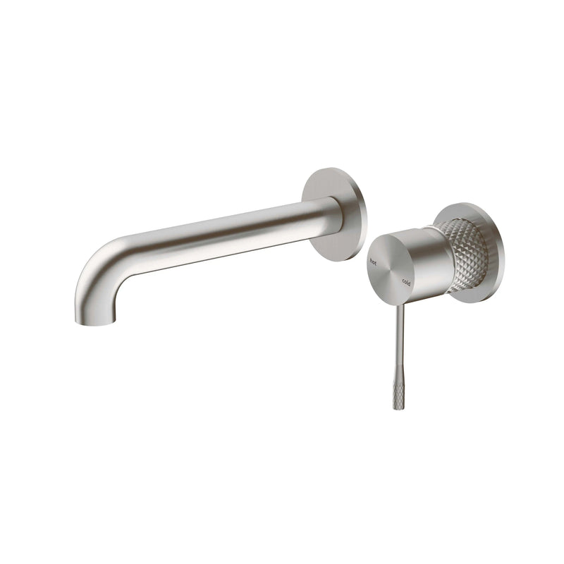 NERO Opal Wall Basin/Bath Mixer Seperated Back Plate