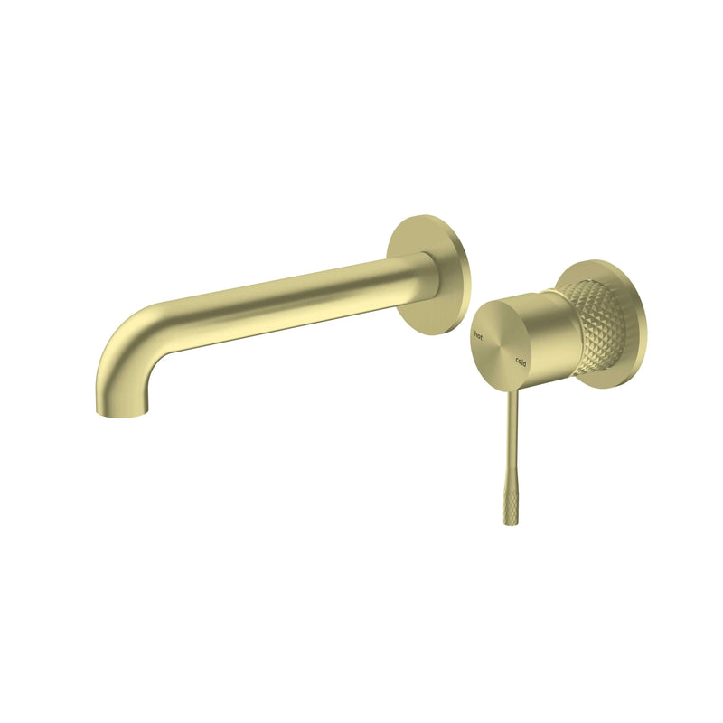 NERO Opal Wall Basin/Bath Mixer Seperated Back Plate