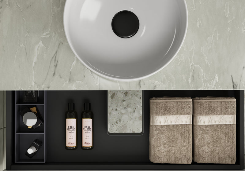 Aulic Curva Wall Hung Vanity 900mm