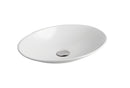 POSEIDON ABOVE COUNTER BASIN GLOSS WHITE 510MM