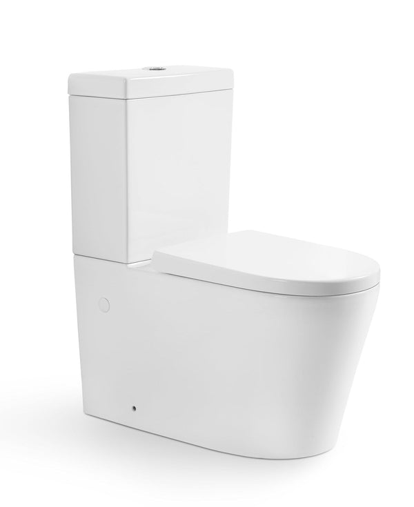 POSEIDON AVERY BTW TOILET SUITE GLOSS WHITE