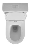 POSEIDON AVIS RIMLESS BACK TO WALL TOILET SUITE MATTE WHITE