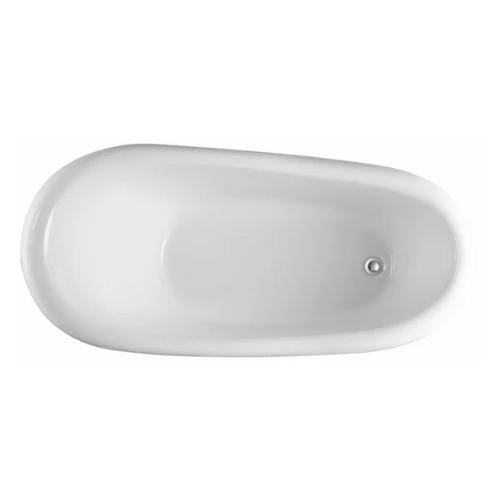 POSEIDON ESPADA CLAW FOOT BATHTUB GLOSS WHITE (AVAILABLE IN 1500MM AND 1680MM)