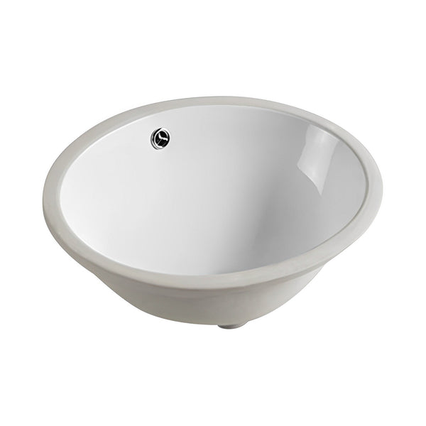 POSEIDON UNDER COUNTER BASIN GLOSS WHITE 340MM