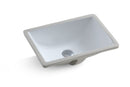 POSEIDON UNDER COUNTER BASIN GLOSS WHITE 455MM