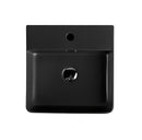 POSEIDON FINE CERAMIC BASIN MATTE BLACK 420MM