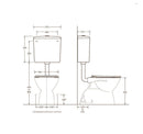 JOHNSON SUISSE PLAZA SCHOOL-WISE DELUX TOILET GLOSS WHITE