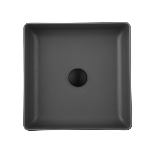 POSEIDON QUARTZ ART BASIN MATTE BLACK