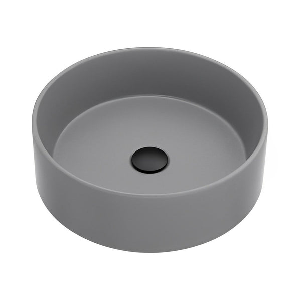 POSEIDON QUARTZ ART BASIN MATTE GREY 410MM