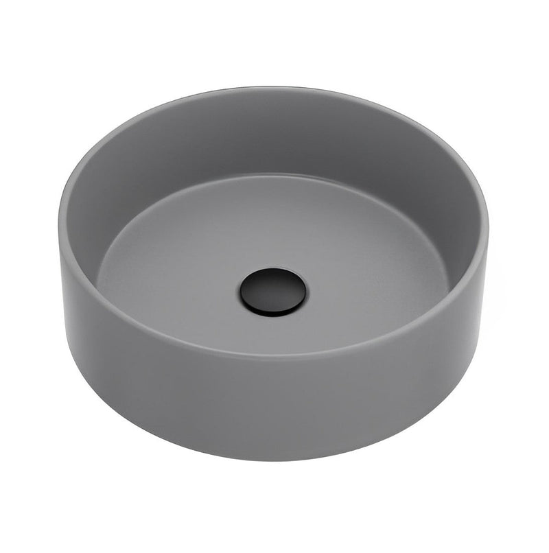 POSEIDON QUARTZ ART BASIN MATTE GREY 410MM