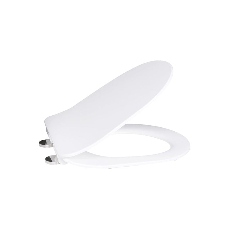 POSEIDON ROLA SHORT PROJECTION TOILET SUITE GLOSS WHITE