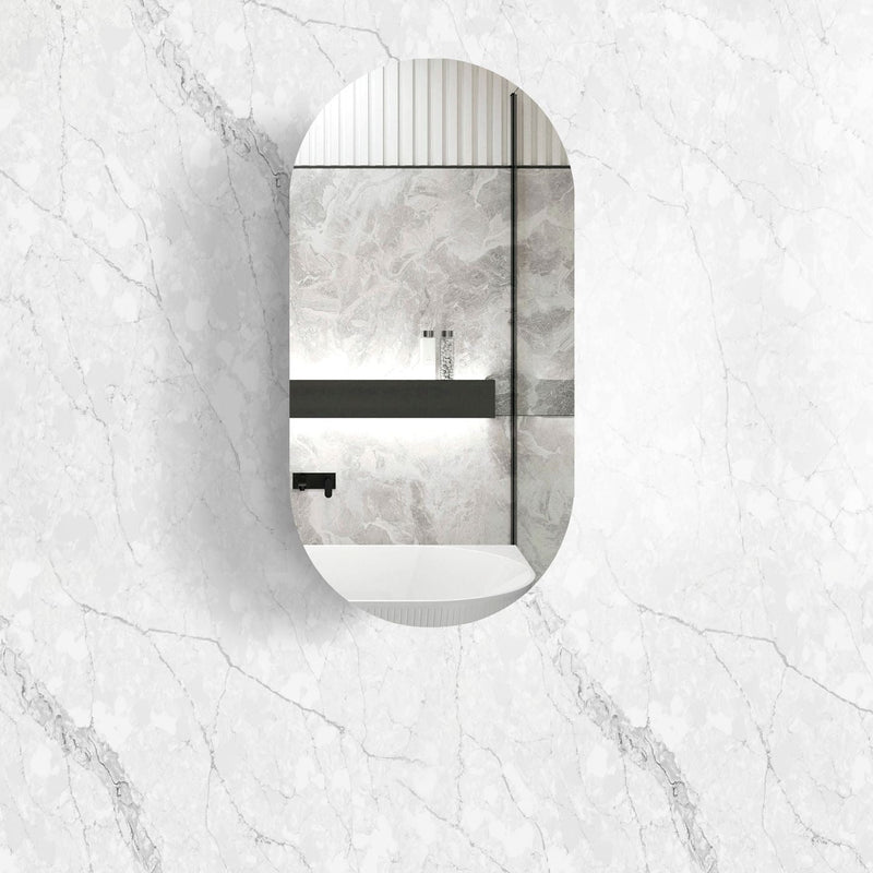 OTTI NOOSA BLACK OAK SHAVING CABINET 900MM