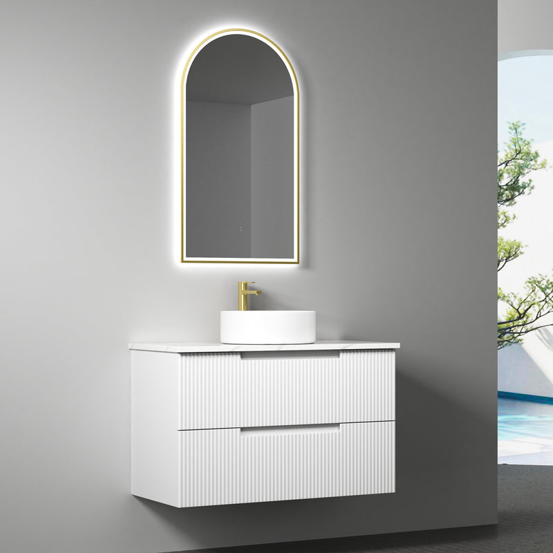 Aulic Verona Mark II Wall Hung Vanity 900mm