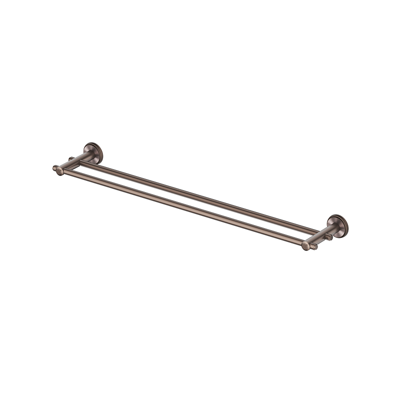 Bella Vista Mica Dusk Bronze Heritage Double Towel Rail - 800mm