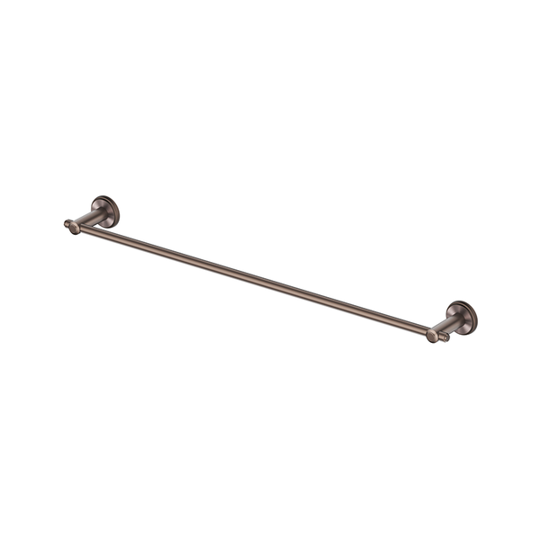 Bella Vista Mica Dusk Bronze Heritage Single Towel Rail - 800mm