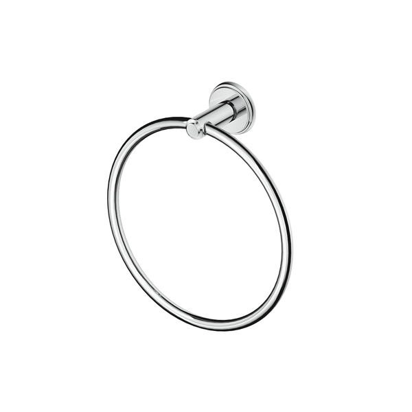 Bella Vista Mica Chrome Heritage Towel Ring