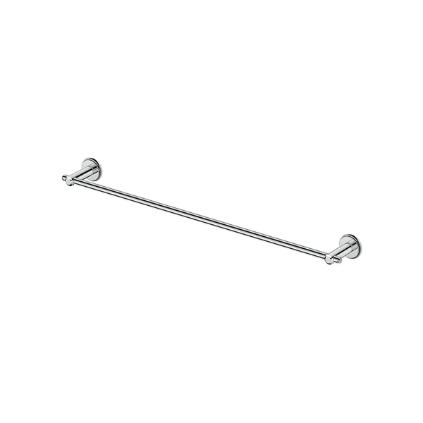 Bella Vista Mica Chrome Heritage Single Towel Rail - 600mm
