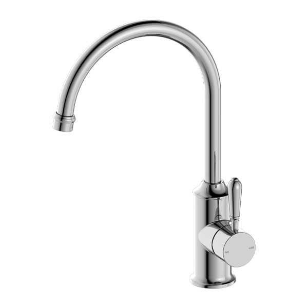 NERO YORK Kitchen Mixer Gooseneck Spout