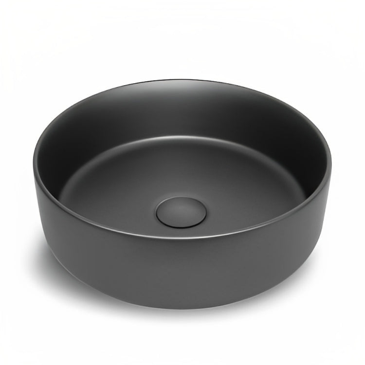 OTTI RADIUS ROUND BASIN GUN METAL 360MM