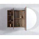 Avia Amber Oval Shaving Cabinet 900-1500MM