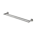 LUCID PIN 800mm Round Chrome Double Towel Rail