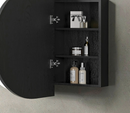 OTTI BONDI SHAVING CABINET BLACK OAK 1200MM