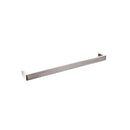 IVANO Series Square Brushed Nickel Single Towel Rail 600mm