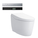 TOTO NEOREST AS INTEGRATED TOILET & REMOTE CONTROLLED WASHLET ELONGATED GLOSS WHITE