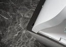 TOTO NEOREST LS INTEGRATED TOILET & REMOTE CONTROLLED WASHLET D-SHAPE GLOSS WHITE (BLACK)