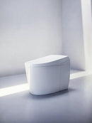 TOTO NEOREST AS INTEGRATED TOILET & REMOTE CONTROLLED WASHLET ELONGATED GLOSS WHITE