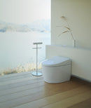 TOTO NEOREST AS INTEGRATED TOILET & REMOTE CONTROLLED WASHLET ELONGATED GLOSS WHITE