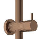 NERO OPAL TWIN SHOWER BRUSHED BRONZE