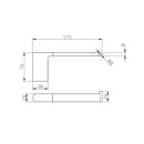 VOG Series Gun Metal Grey Toilet Paper Holder