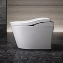 TOTO NEOREST LS INTEGRATED TOILET & REMOTE CONTROLLED WASHLET D-SHAPE GLOSS WHITE (BLACK)