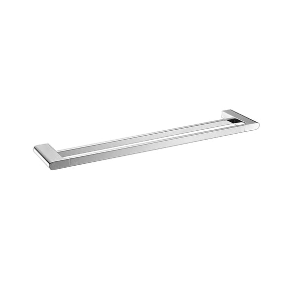VOG Chrome Double Towel Rail 800mm