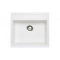 560 x 510 x 200mm Carysil Waltz 560 Single Bowl Granite Top/Flush/Under Mount Kitchen/Laundry Sink