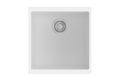 430 x 460 x 200mm Carysil Enigma 100M Single Bowl Granite Kitchen/Laundry Sink Top/Flush/Under Mount